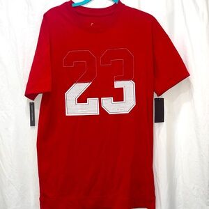 NWT; Jordan Red Tee